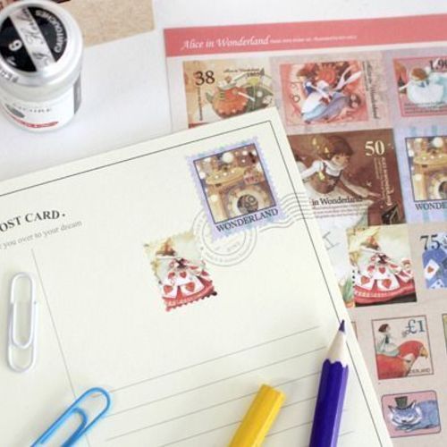 Alice in Wonderland Deco Sticker Set - Image 7