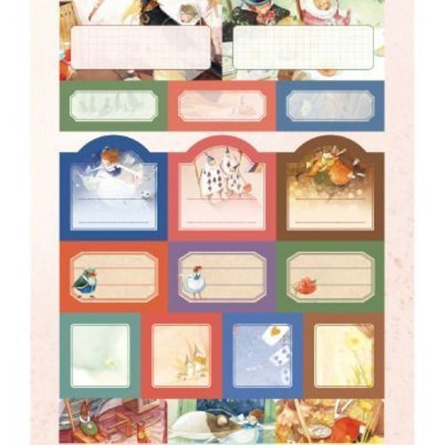 Alice in Wonderland Deco Sticker Set - Image 10