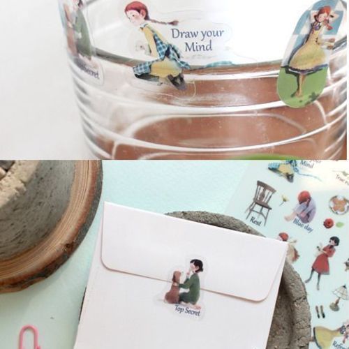 Anne of Green Gables Deco Sticker Set