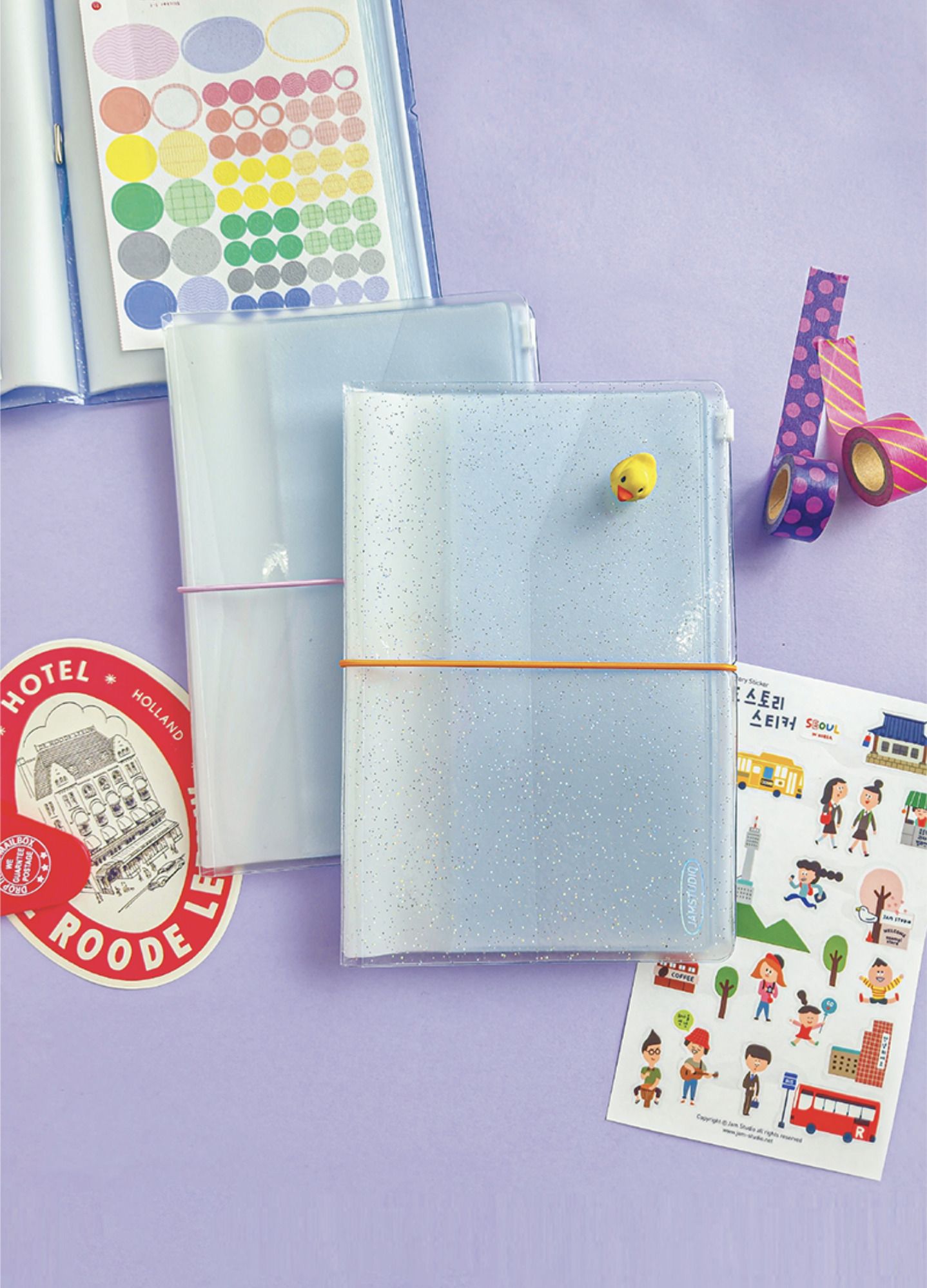 MochiThings: Long Sticker Pocket Binder