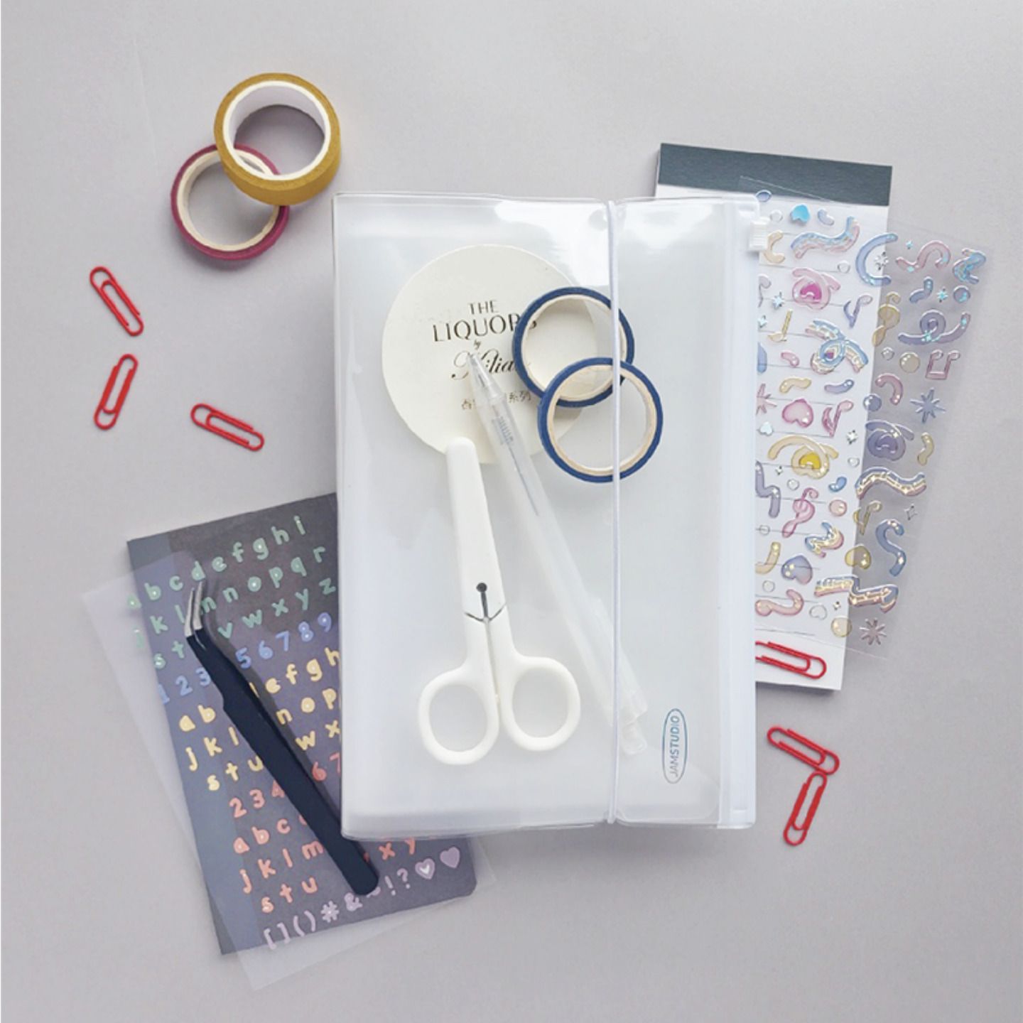 MochiThings: Zipper Sticker Pocket Binder