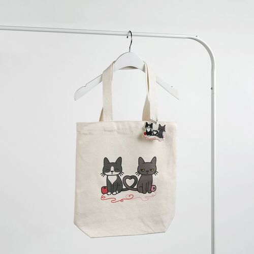 Lana Cat Love Tote Bag - Image 2