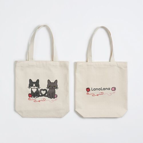 Lana Cat Love Tote Bag - Image 3