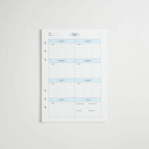 MYO Life 6 Ring A5 Planner Refill