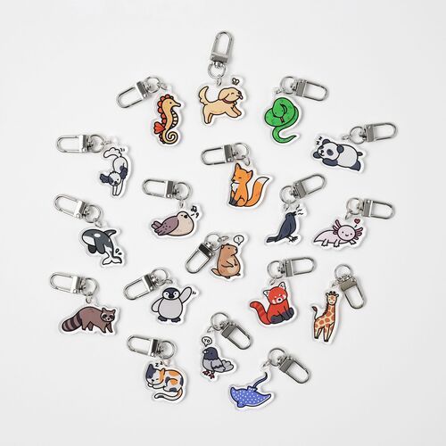 Animal Acrylic Key Ring - Image 15