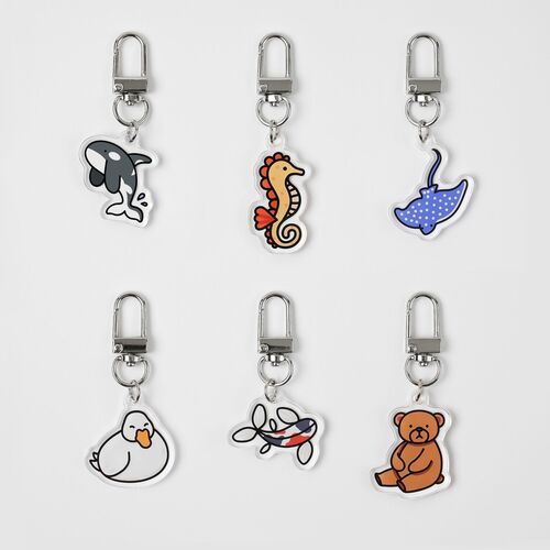 Animal Acrylic Key Ring - Image 7