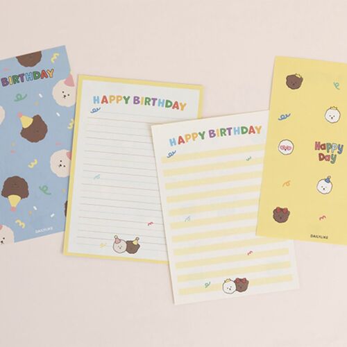 Dailylike Patterned Letter Set v2