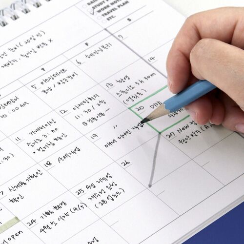 2025-2026 18 Months Desk Calendar