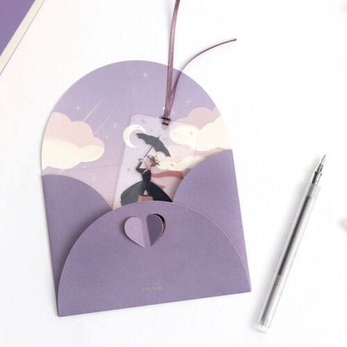 Literature Folding Letter & Bookmark Set