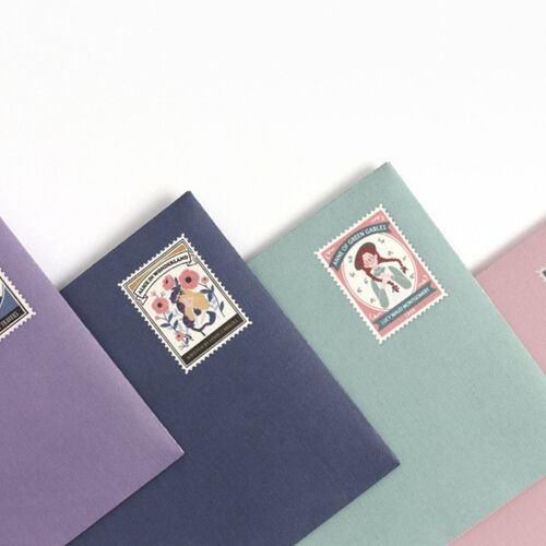 Literature Folding Letter & Bookmark Set
