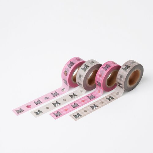 Lana & Tuxedo Cat Masking Tape