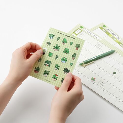 2026 Plant Yearly Calendar Poster