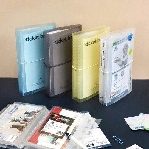 Collect Ticket Book Binder
