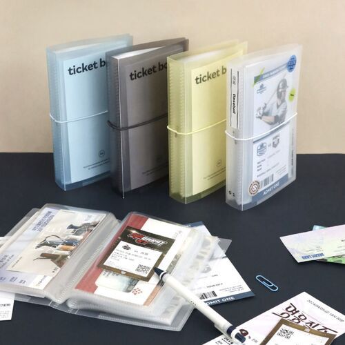Collect Ticket Book Binder