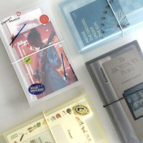 Collect Ticket Book Binder