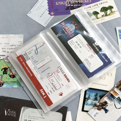 Collect Ticket Book Binder