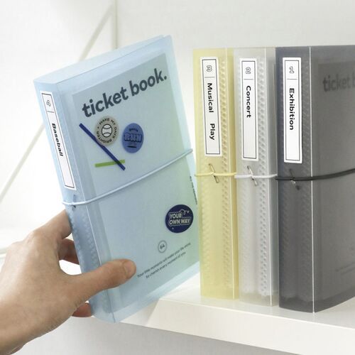 Collect Ticket Book Binder