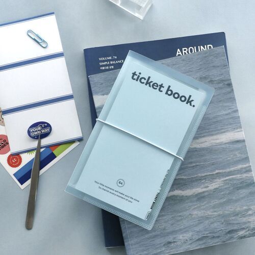 Collect Ticket Book Binder