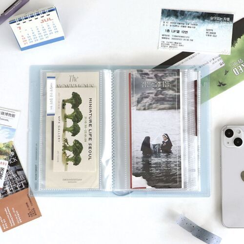 Collect Ticket Book Binder