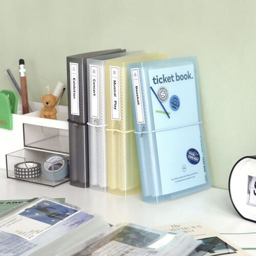 Collect Ticket Book Binder