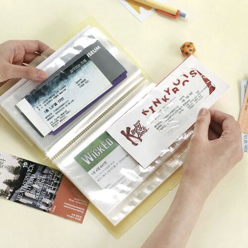 Collect Ticket Book Binder