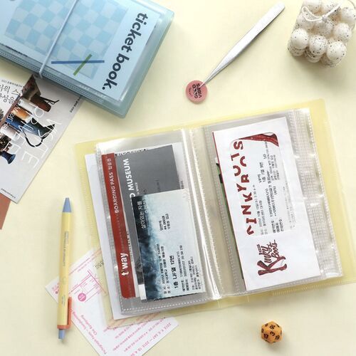 Collect Ticket Book Binder