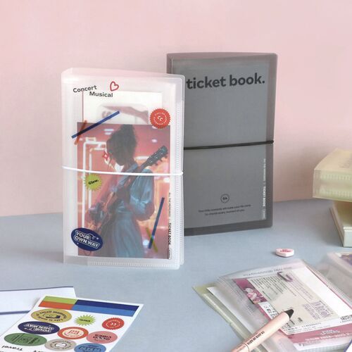 Collect Ticket Book Binder