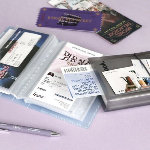 Collect Ticket Book Binder