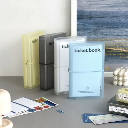 Collect Ticket Book Binder