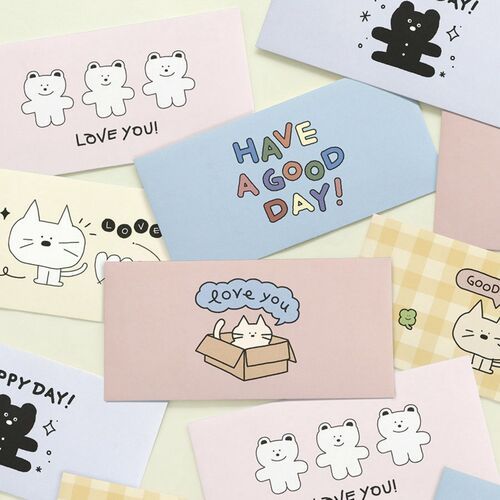 24pcs Doodle Gift Envelope Set