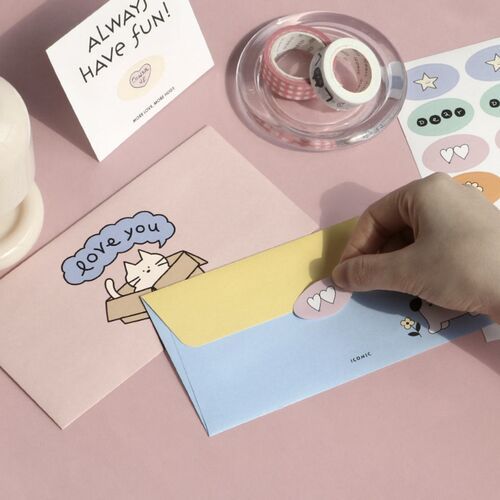24pcs Doodle Gift Envelope Set