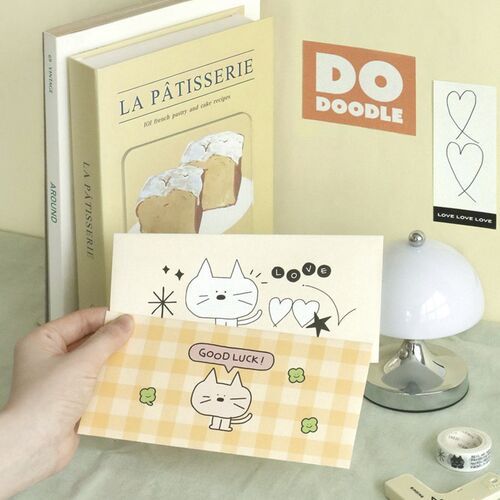 24pcs Doodle Gift Envelope Set