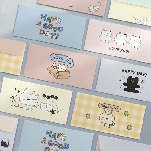 24pcs Doodle Gift Envelope Set