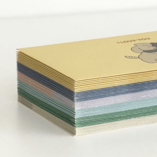 24pcs Cuddly Gift Envelope Set
