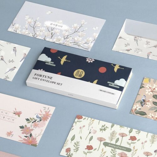 24pcs Fortune Gift Envelope Set