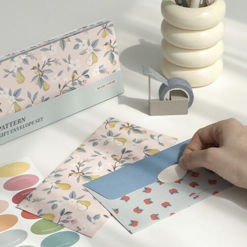 24pcs Pattern Gift Envelope Set