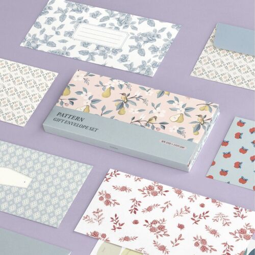 24pcs Pattern Gift Envelope Set