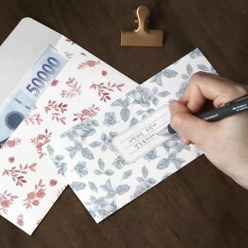 24pcs Pattern Gift Envelope Set