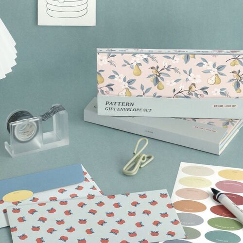 24pcs Pattern Gift Envelope Set