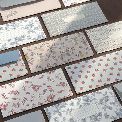 24pcs Pattern Gift Envelope Set