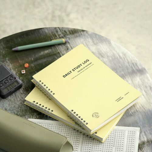 Compact A5 Hardcover Study Log
