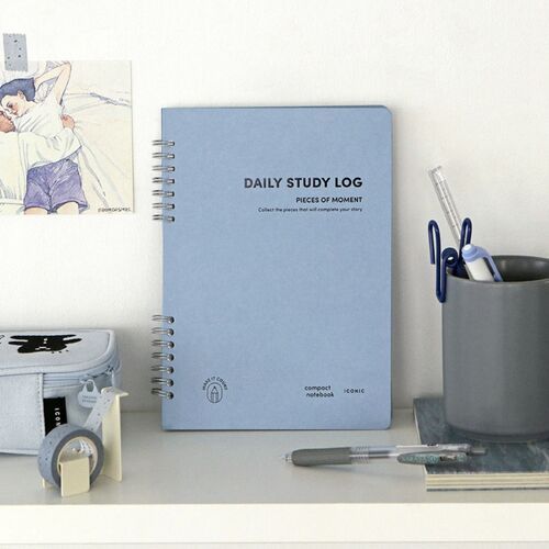 Compact A5 Hardcover Study Log