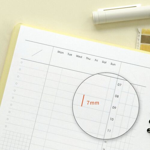 Compact A5 Hardcover Study Log