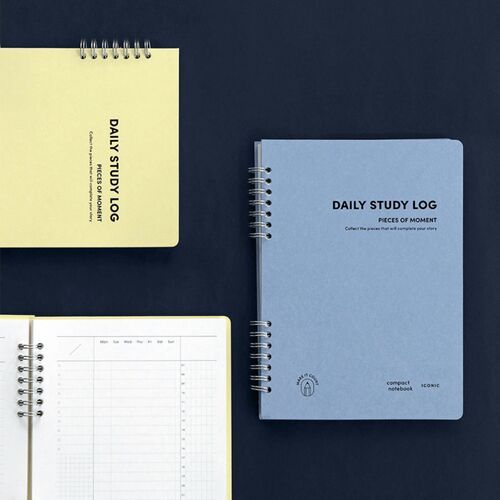 Compact A5 Hardcover Study Log