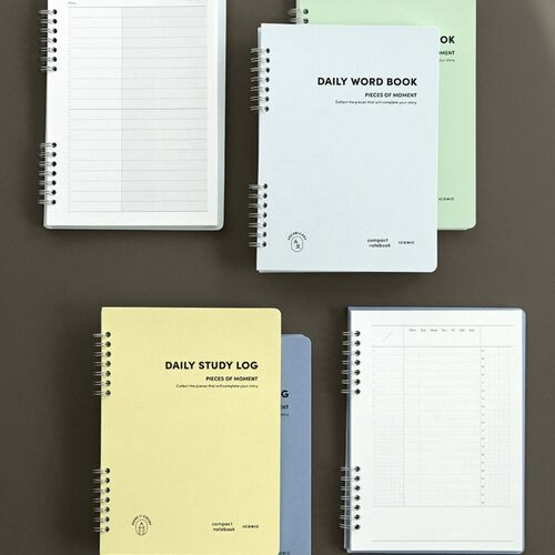 Compact A5 Hardcover Study Log