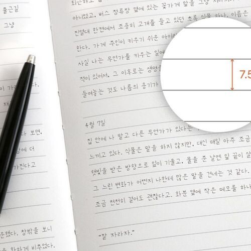 Souvenir B6 Hardcover Band Lined Notebook - Image 11