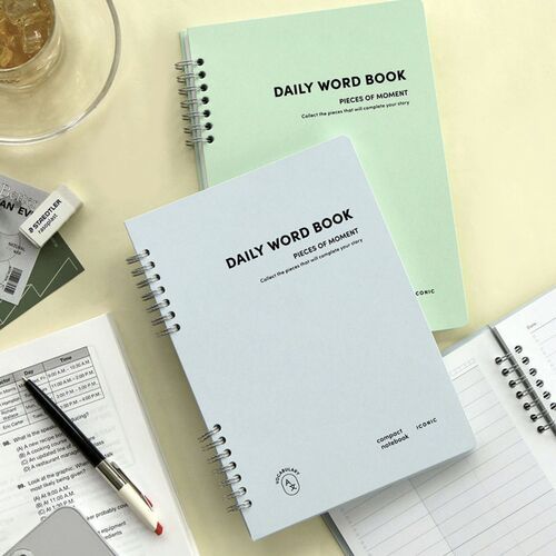 Compact A5 Hardcover Word Notebook