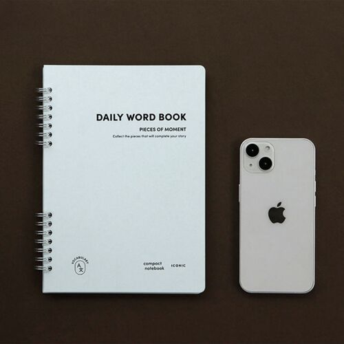 Compact A5 Hardcover Word Notebook