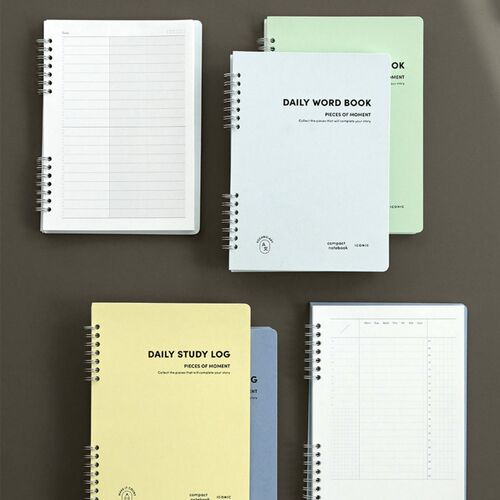 Compact A5 Hardcover Word Notebook