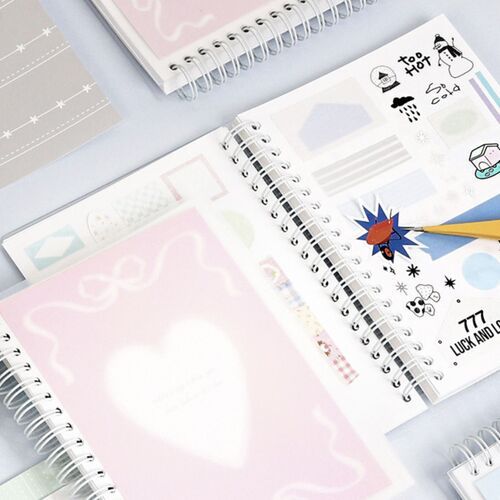 Small Adorable Double-sided Sticker Book